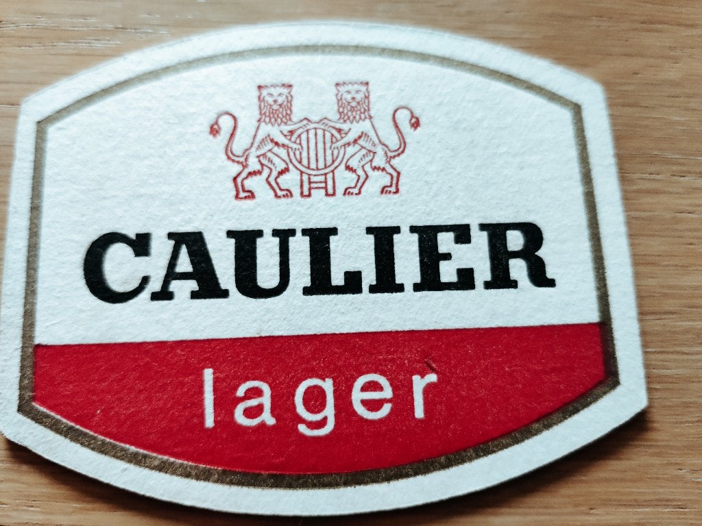 Bierviltje Caulier, Verzamelen, Ophalen of Verzenden, Zo goed als nieuw, Viltje(s), Overige merken