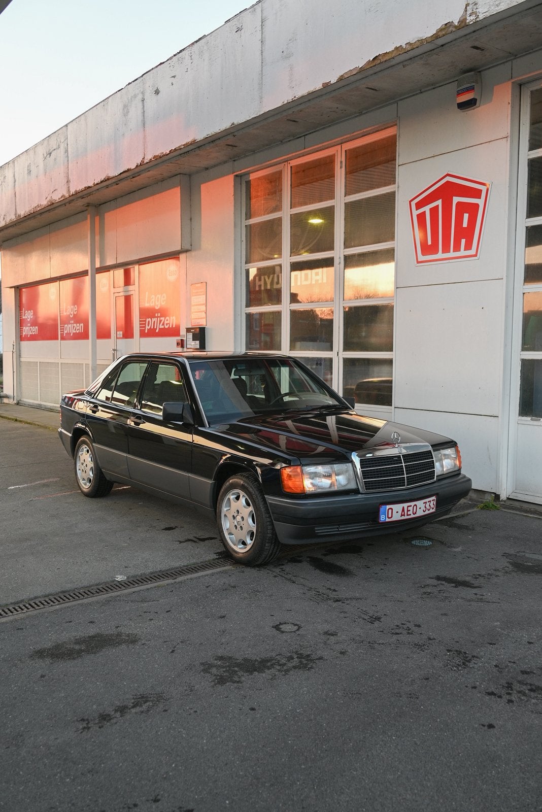 Mercedes 190e w201 1.8, Autos, Achat, Boîte manuelle, Particulier, Tissu