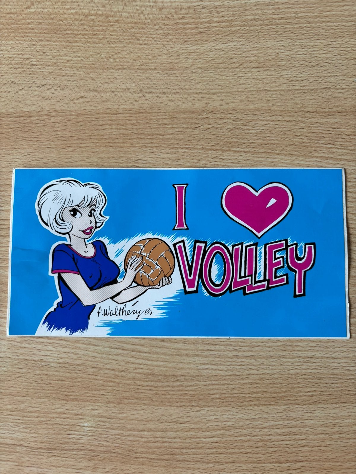 Sticker Natacha, Ophalen of Verzenden, Zo goed als nieuw