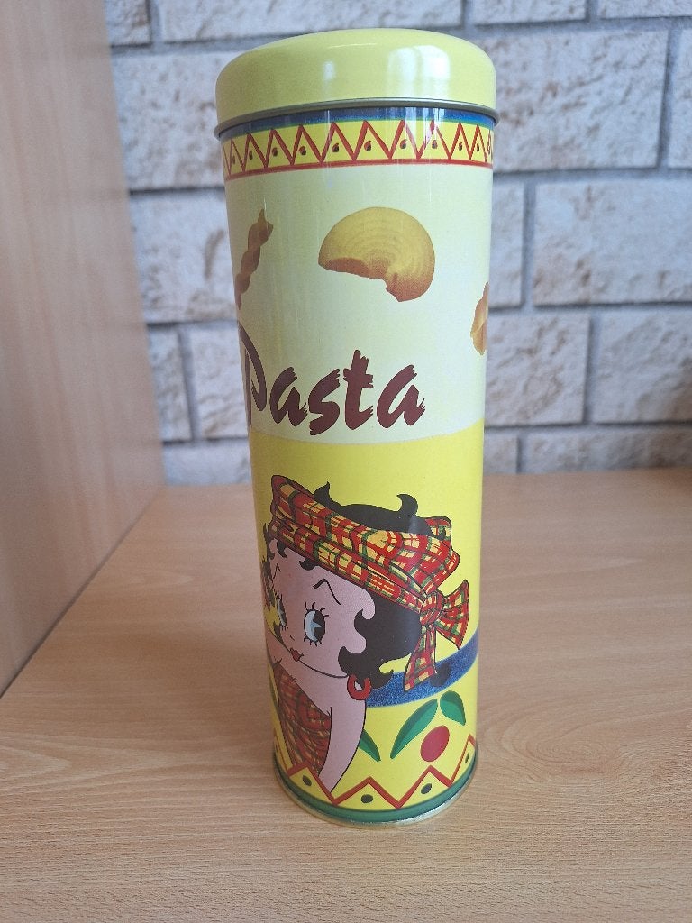 Betty Boop Boite à spaghettis Tropico Diffusion 1995., Enlèvement ou Envoi, Neuf, Humain