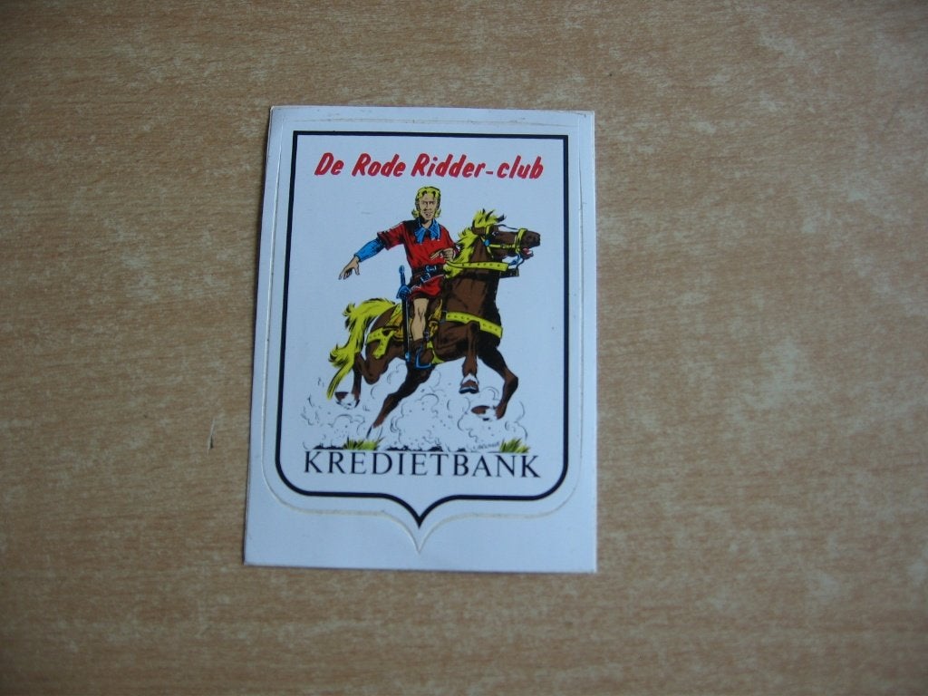 De Rode Ridder : Sticker., Boeken, Eén stripboek, Ophalen of Verzenden, Zo goed als nieuw