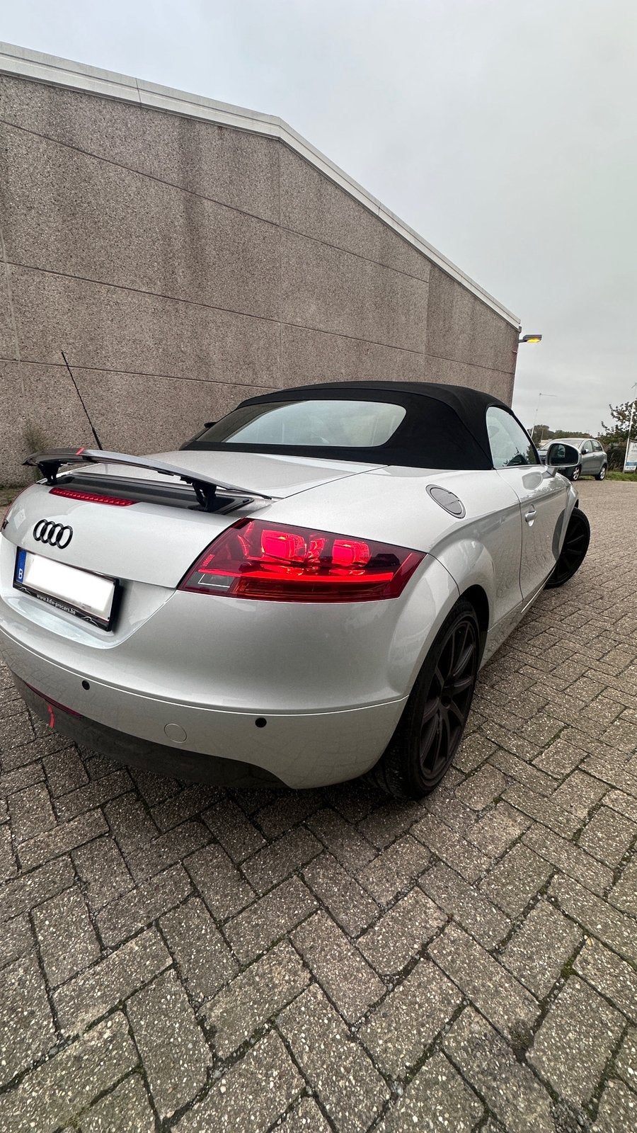Audi tt 2007 Roadster Cabriolet, Autos, Cuir, Argent ou Gris, Cabriolet, Noir