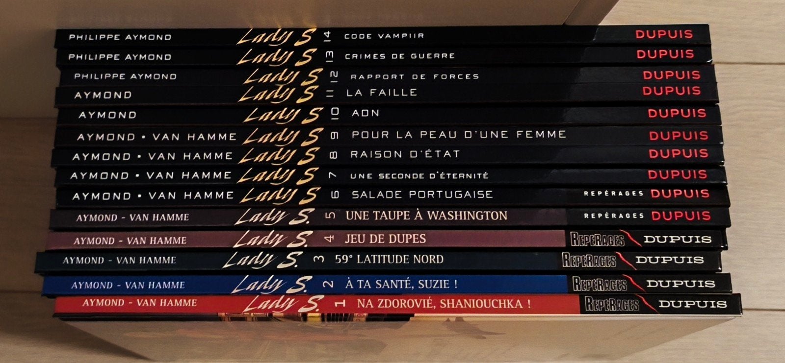 Lot de 14 Lady S, état neuf tous en première édition, Livres, Plusieurs BD, Enlèvement, Neuf