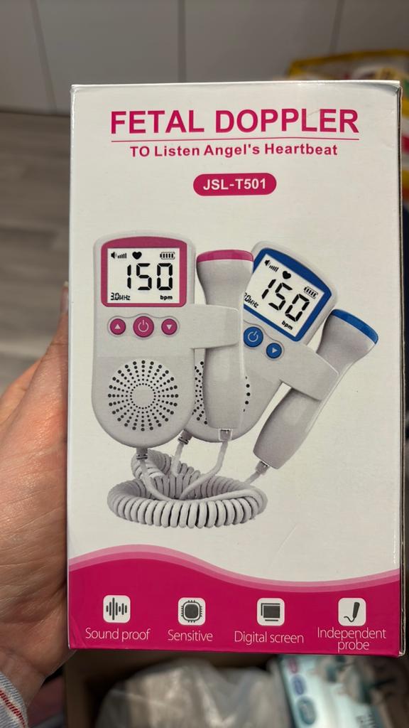 Fetal baby doppler/Gatson doppler, Ophalen, Zo goed als nieuw