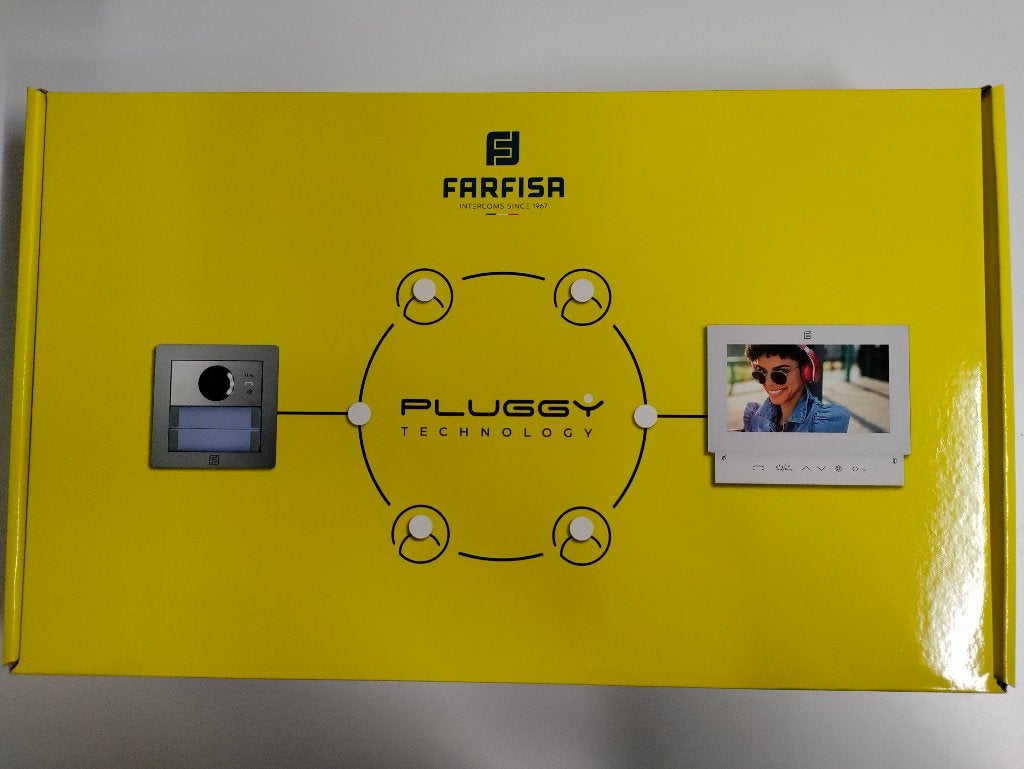 Nouveau kit vidéophone Farfisa, Enlèvement ou Envoi, Caméra intégrée, Neuf, Filaire