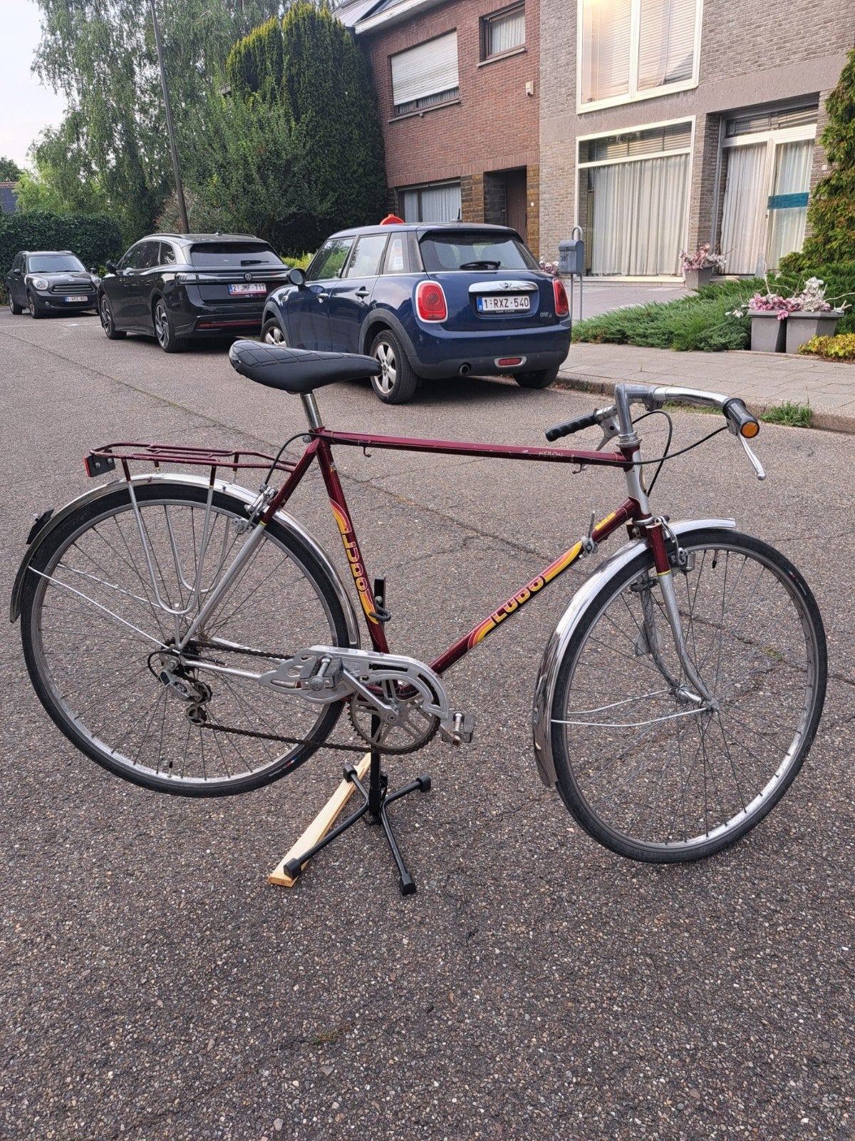 retro Ludo fiets, Enlèvement