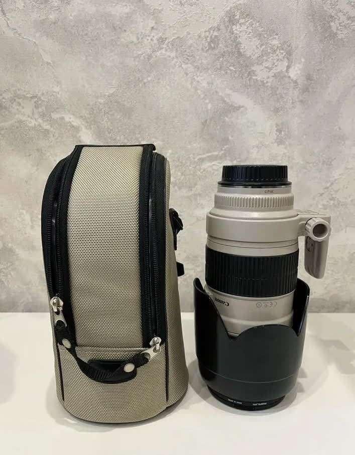 Canon EF 70-200 mm f/2,8 L, TV, Hi-fi & Vidéo, Enlèvement ou Envoi, Utilisé, Téléobjectif