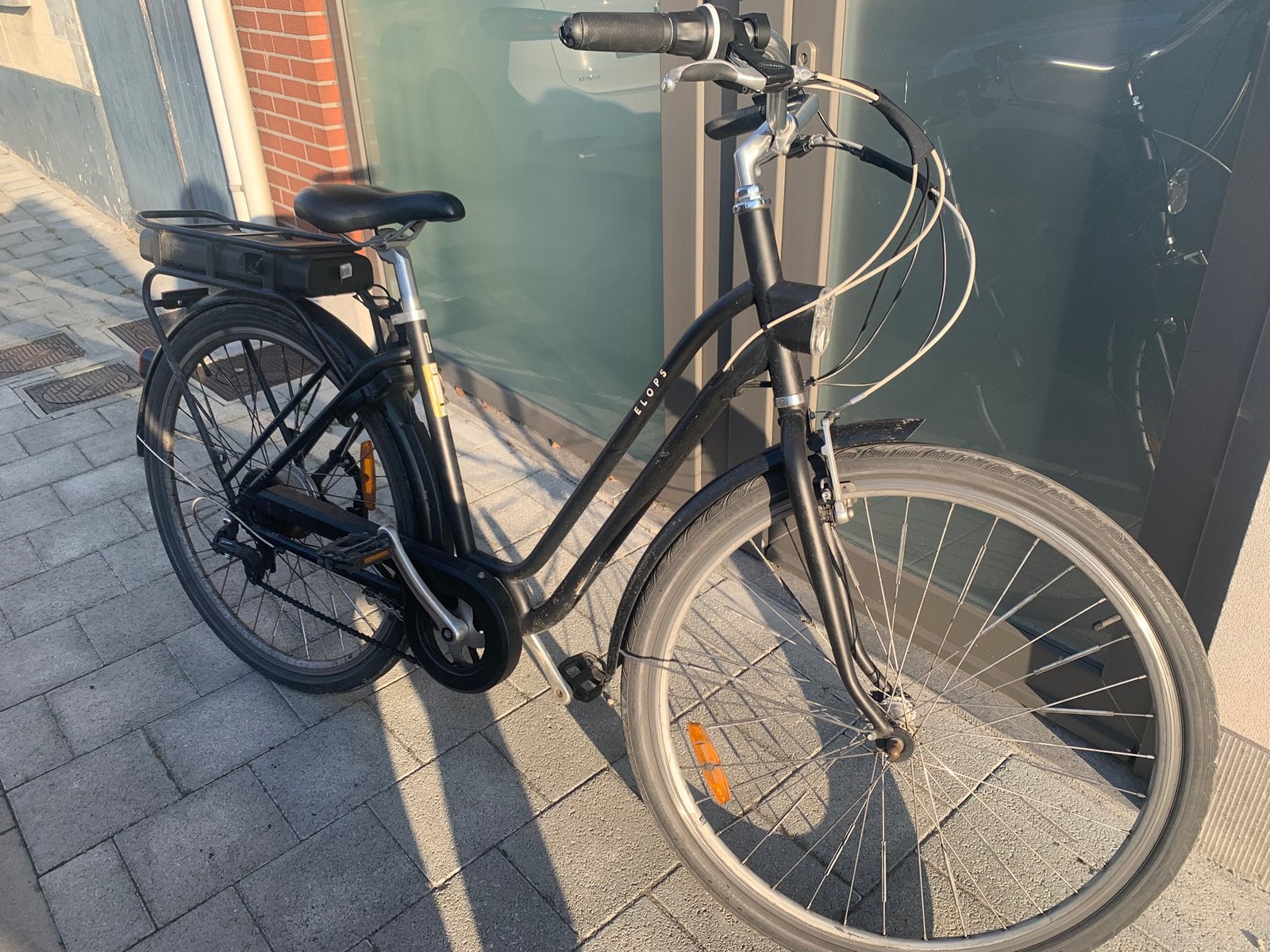 Elektronische elops 120e damesfiets, Fietsen en Brommers, Ophalen, Gebruikt