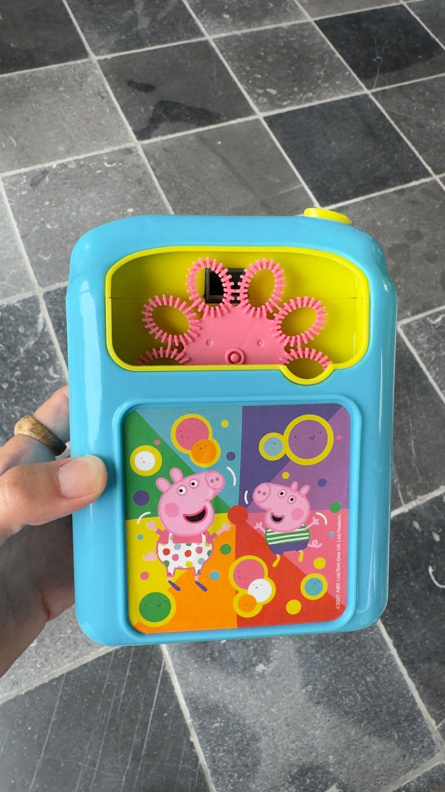 Bellenblaas Peppa pig, Ophalen, Zo goed als nieuw