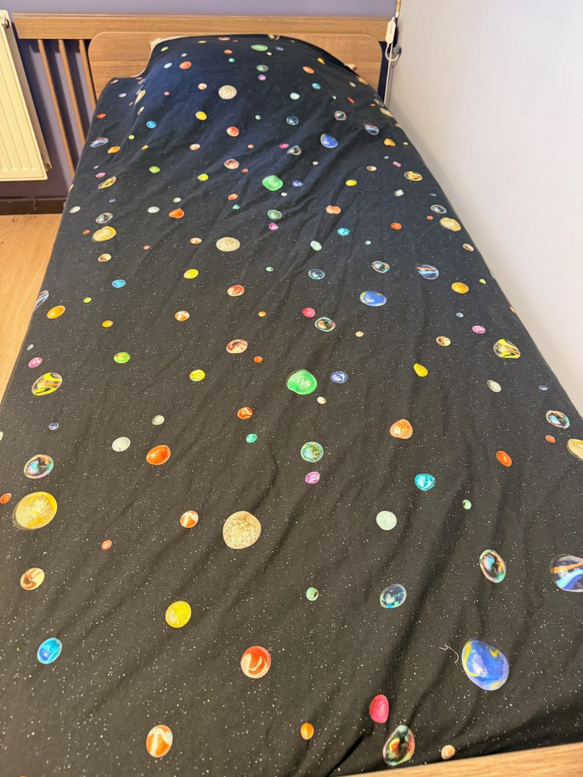 1 lit avec sommier à lattes, 90 cm, Beige, Une personne, Enlèvement