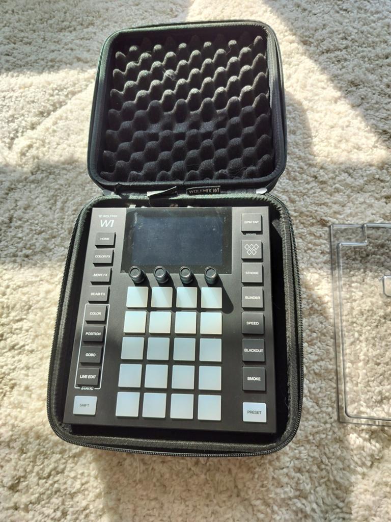 Buitenkansje: Complete licht & DMX-sturingset (+Wolfmix), Muziek en Instrumenten, Licht en Laser, Zo goed als nieuw, Licht, Geluidgestuurd