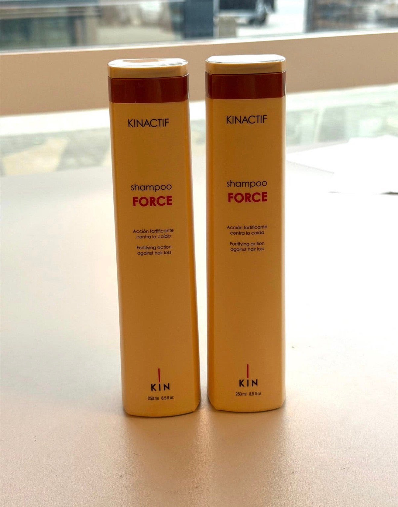 2x Kinactif Force Shampoo 250ml Tegen Haaruitval 500ml, Ophalen of Verzenden, Nieuw, Haarverzorger of -hersteller