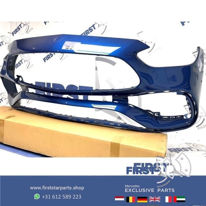 W206 BUMPER AMG VOORBUMPER S206 2021-2024 A2068858401 ZWART, Utilisé, -, Avant, -