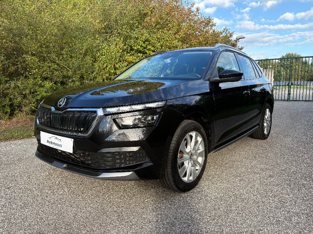 Skoda Kamiq CNG 1.0 TGI Style - Garantie*Ohb*Keyless*LED*ACC, Auto's, Dealer onderhouden, CNG (Aardgas), Leder en Stof, Zwart
