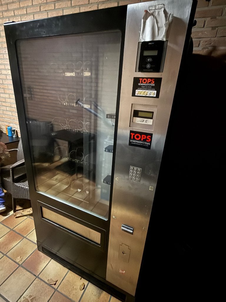 Sielaff Snackautomaat Munt + Payter Betaalsysteem Werkend, Ophalen, Snacks