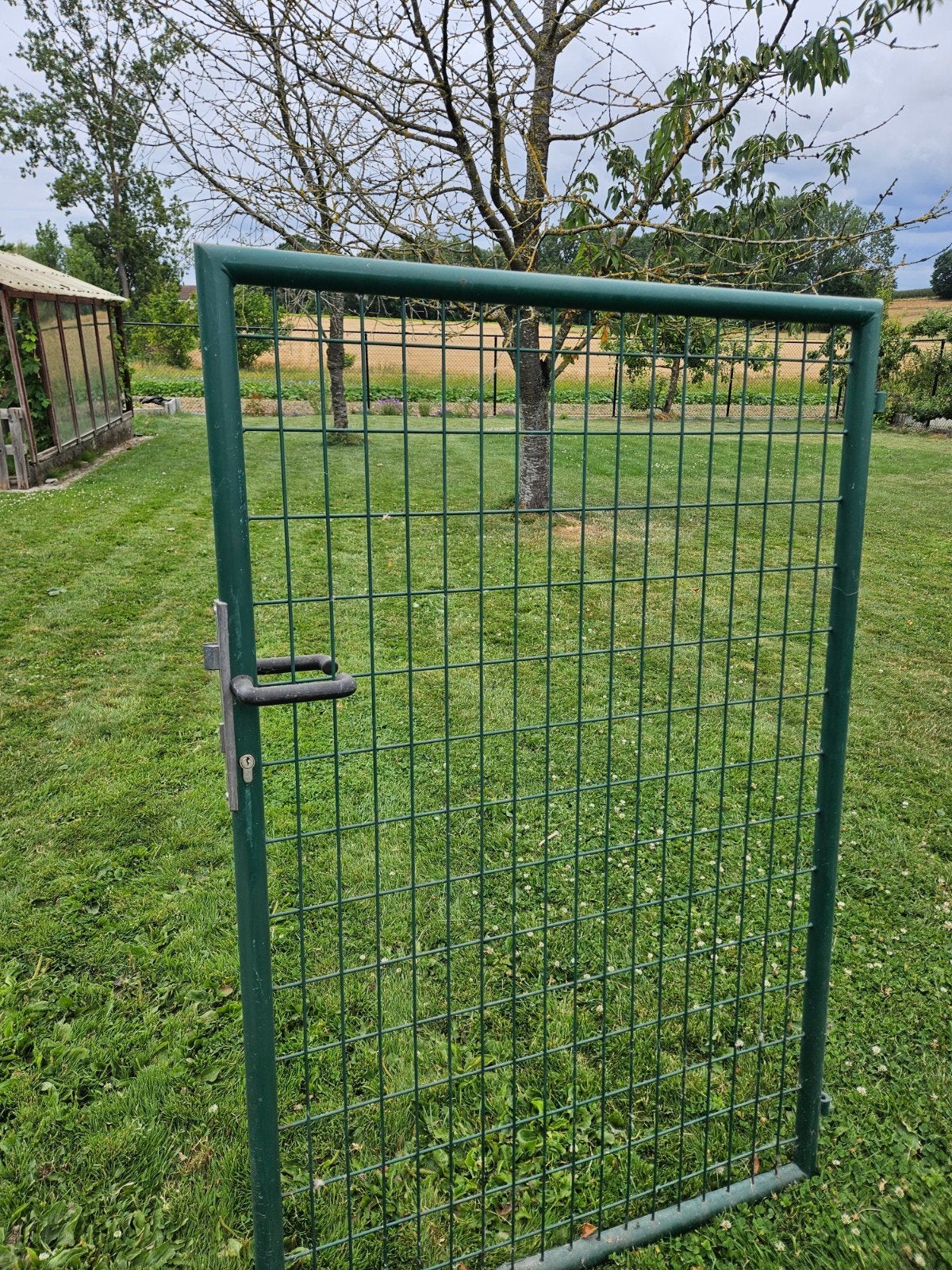 Hekje, poortje, Tuin en Terras, Ophalen, Met poort, Gebruikt, Tuinhek
