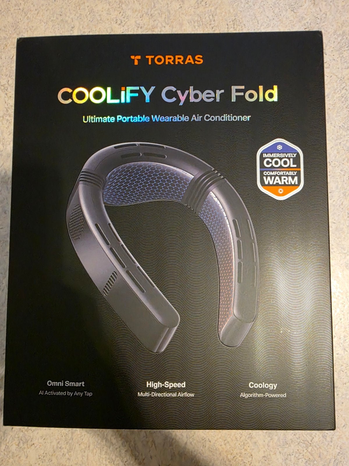 TORRAS 2026 COOLiFY Cyber Fold AI Neck Air Conditioner, Ophalen of Verzenden