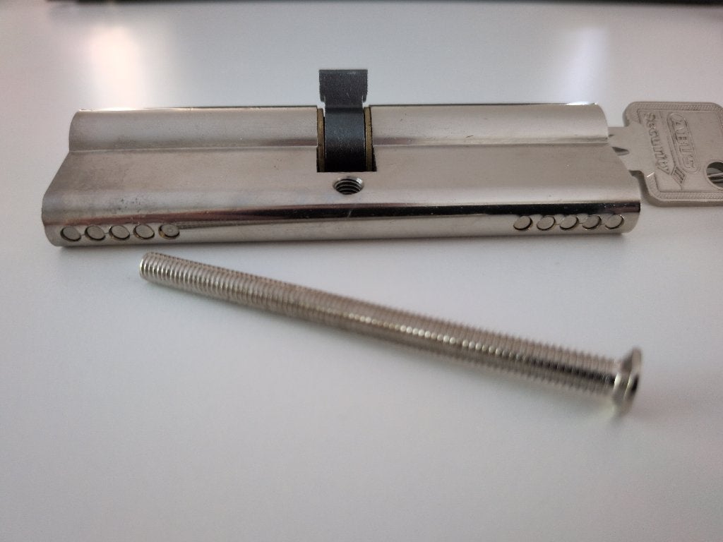 ABUS E30NP cilinderslot , 50/50 mm, Ophalen of Verzenden, Zo goed als nieuw, Slot