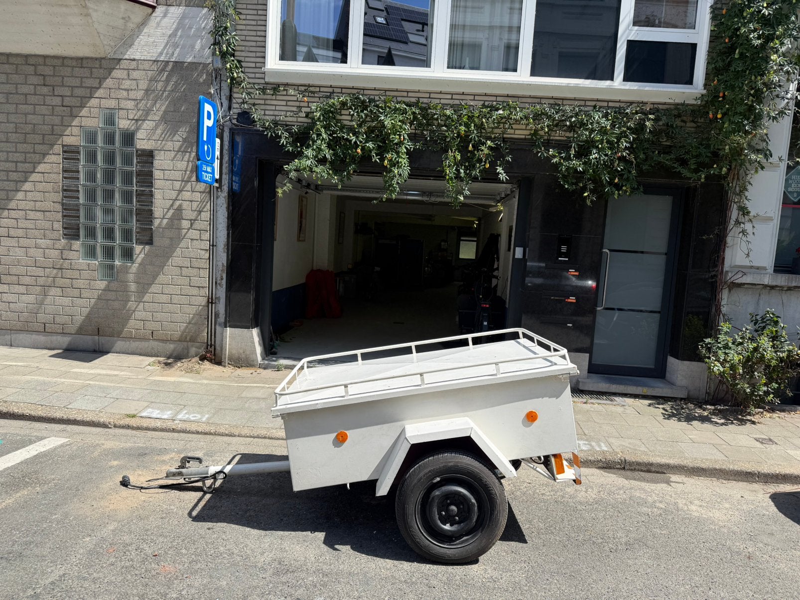 Aanhangwagen / Remork, Enlèvement, Utilisé