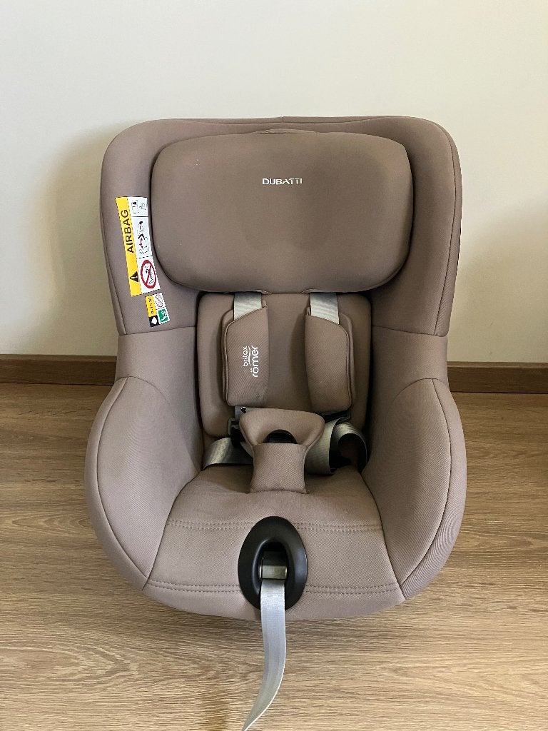 Dubatti by Britax Römer DUALFIX 5Z Autostoel - Soft Taupe, Ophalen, Romer, Autogordel of Isofix, 15 t/m 36 kg