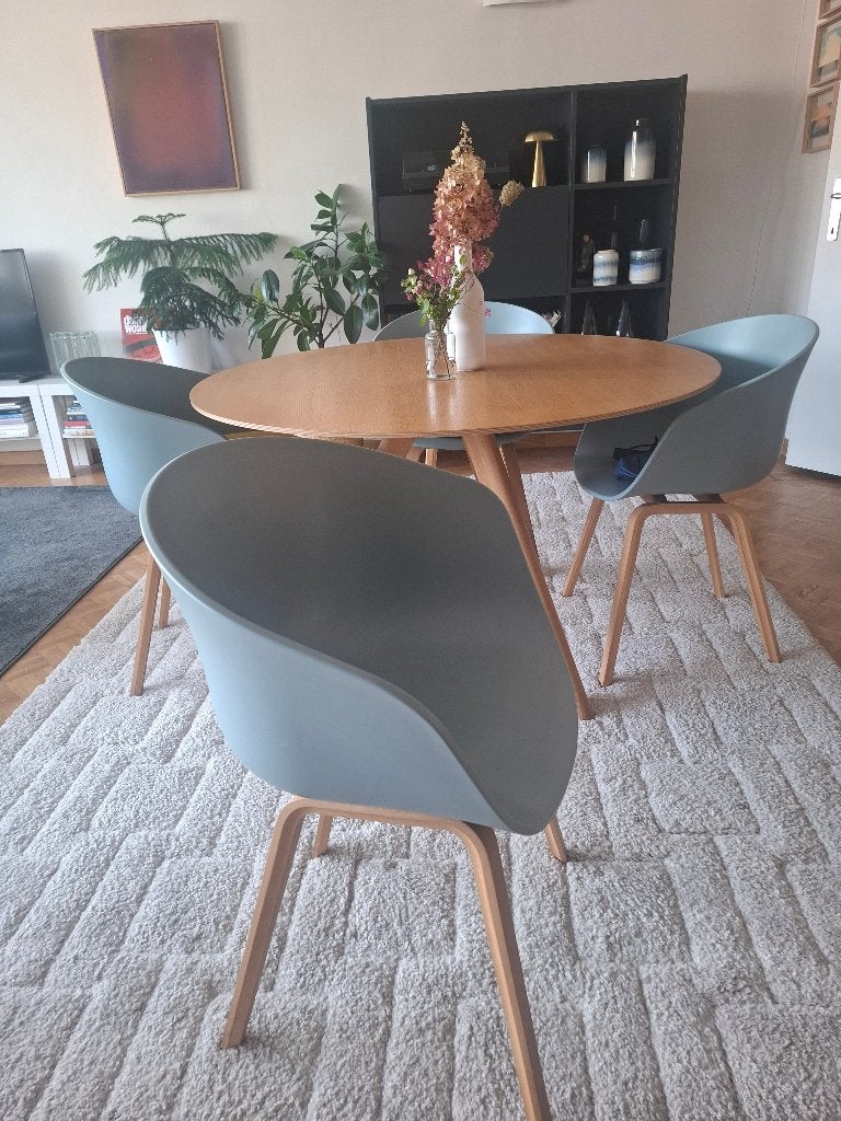 Chaises HAY, Ophalen, Blauw, Hout, Zo goed als nieuw