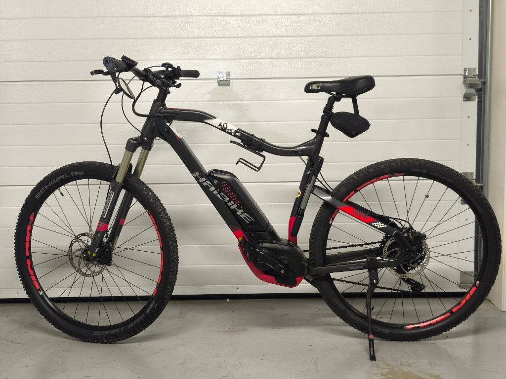 Electrische mountainbike Haibike Hard nine zwart, Vélos & Vélomoteurs, Vélos | VTT & Mountainbikes, Autres marques, Enlèvement