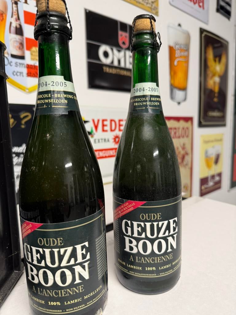 Oude Gueuze Boon Lembeek 2004, Verzamelen, Ophalen