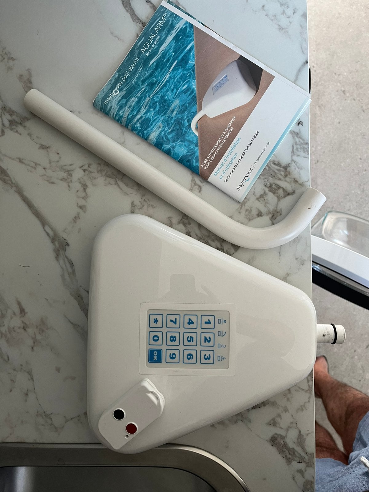 Aqualarm zwembadalarm, Elektronische apparatuur, Ophalen, Zo goed als nieuw