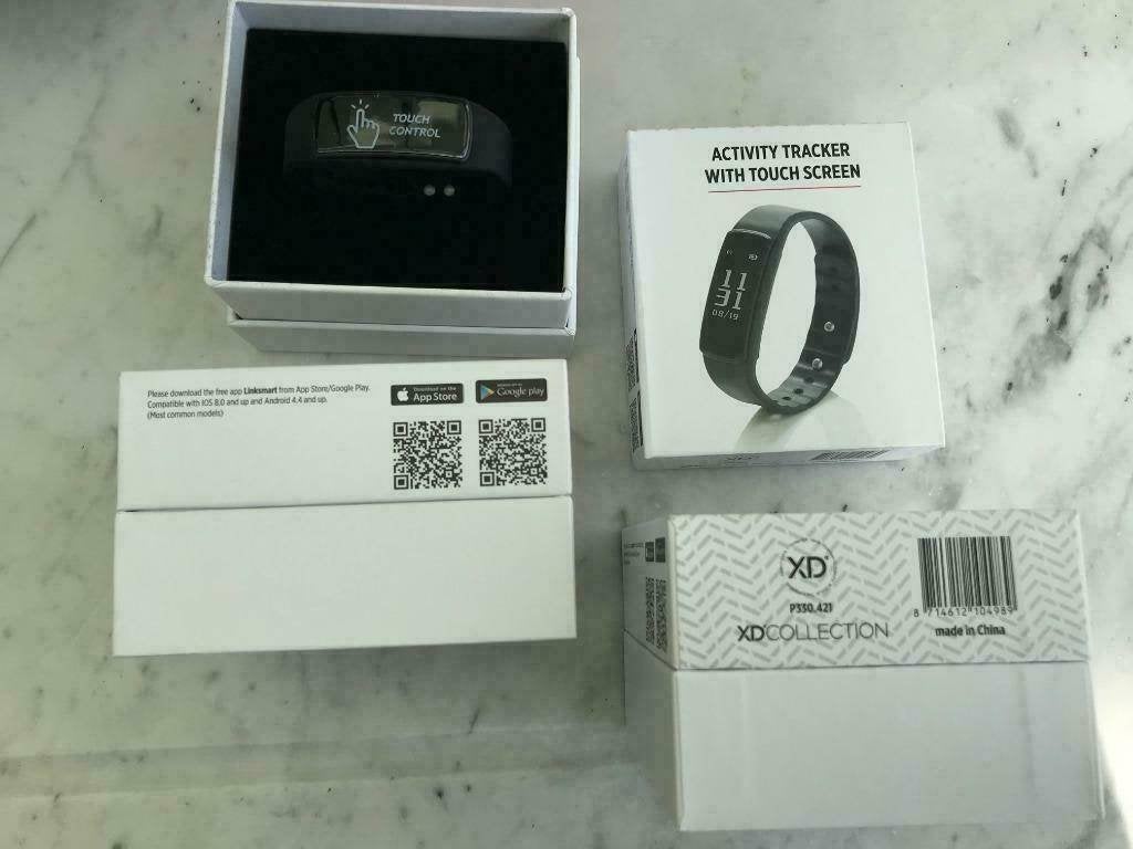 ACTIVITY TRACKER met TOUCH SCREEN, Nieuw, Ophalen of Verzenden, Android, XD Collection
