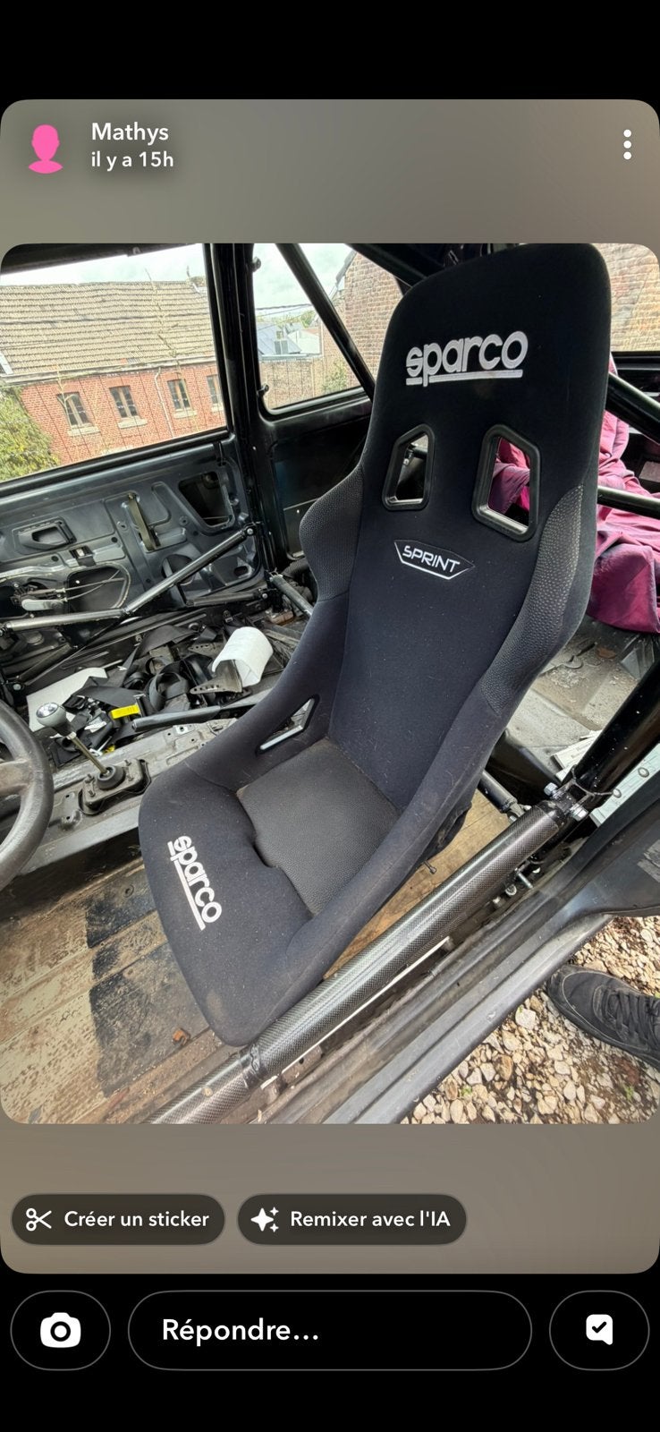 Sparco, Enlèvement