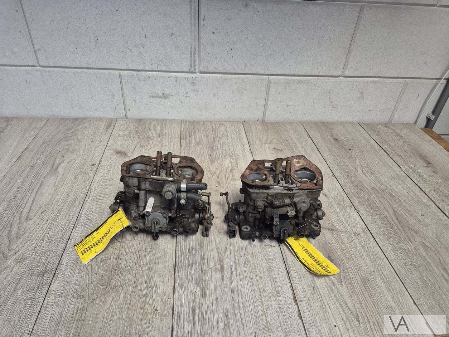Carburateur SET van Alfa Romeo / VW Kever Dellorto DRLA36, Auto-onderdelen, Gebruikt, -, -, Ophalen of Verzenden