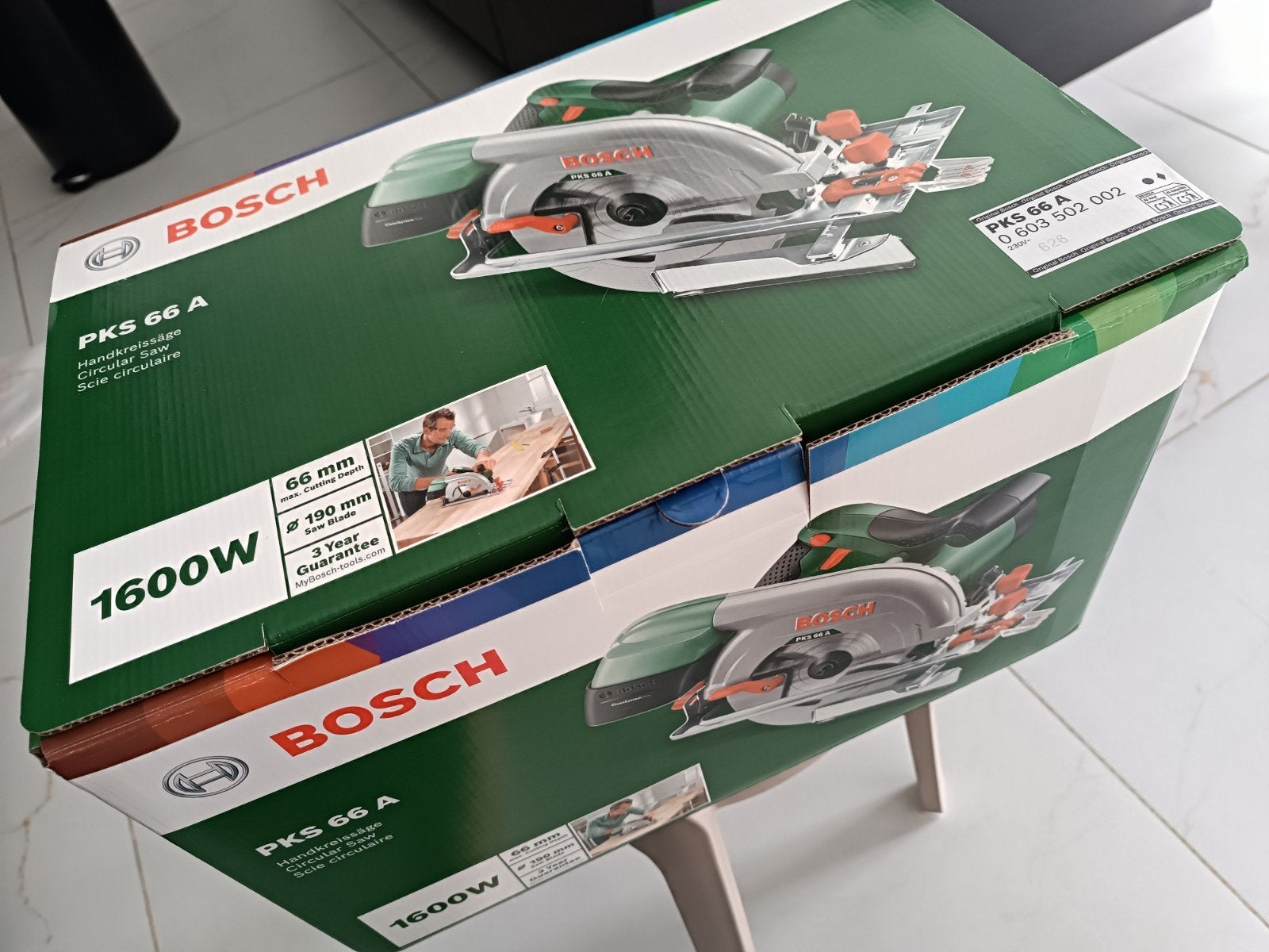bosch cirkelzaag nieuwe, Ophalen, Nieuw, 1200 watt of meer, Cirkelzaag