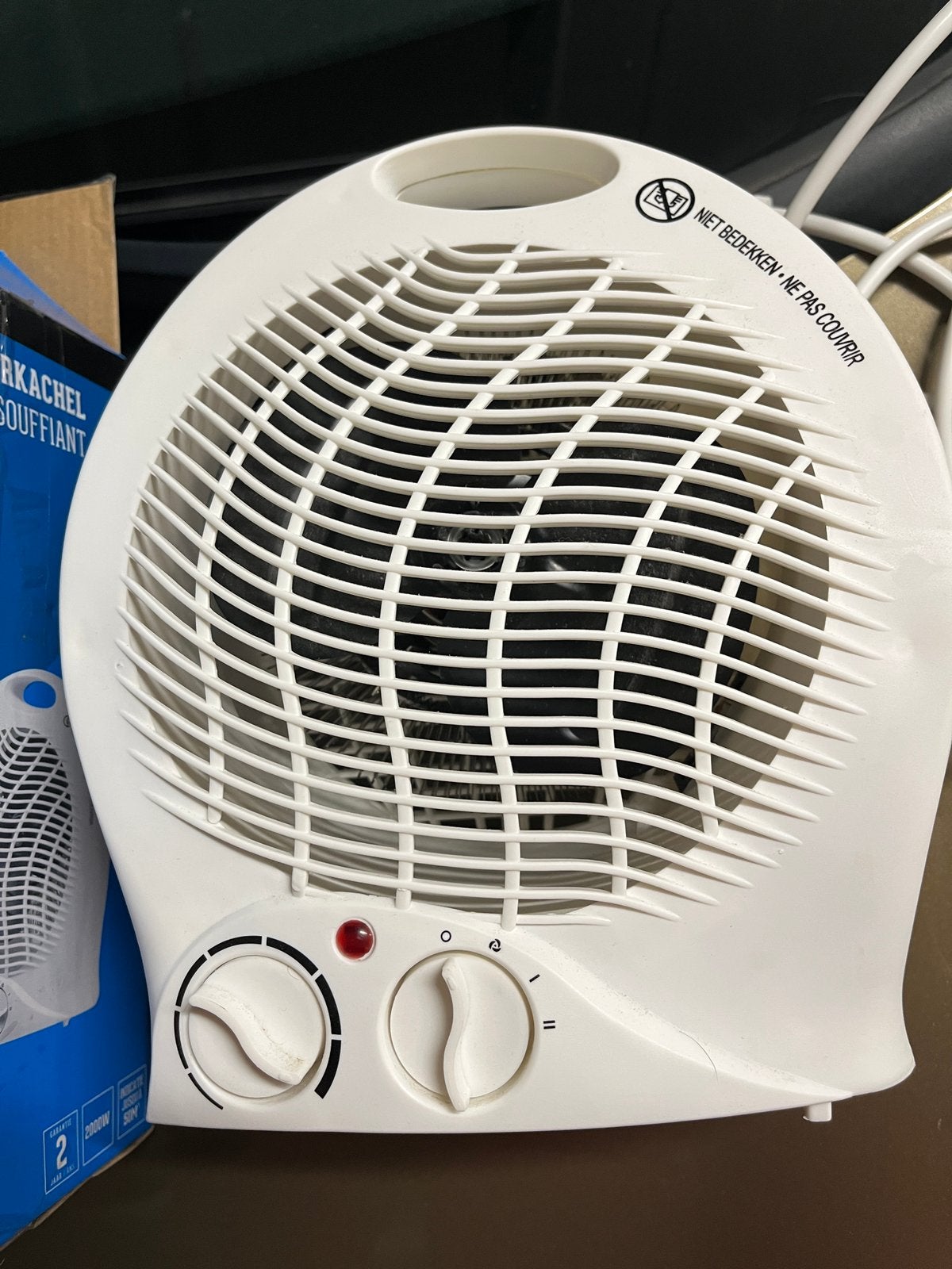 Ventilator kachel, Huis en Inrichting, Ophalen, Zo goed als nieuw