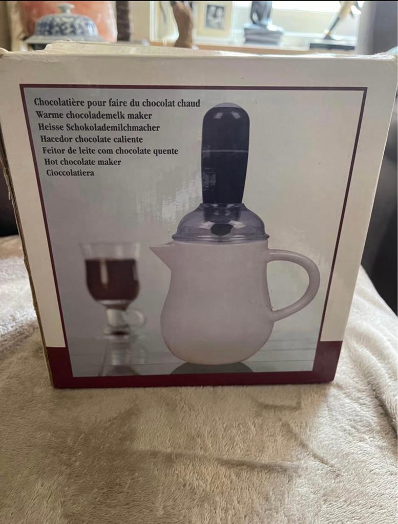 Apparaat om warme chocolademelk te maken, Elektronische apparatuur, Ophalen of Verzenden, Zo goed als nieuw