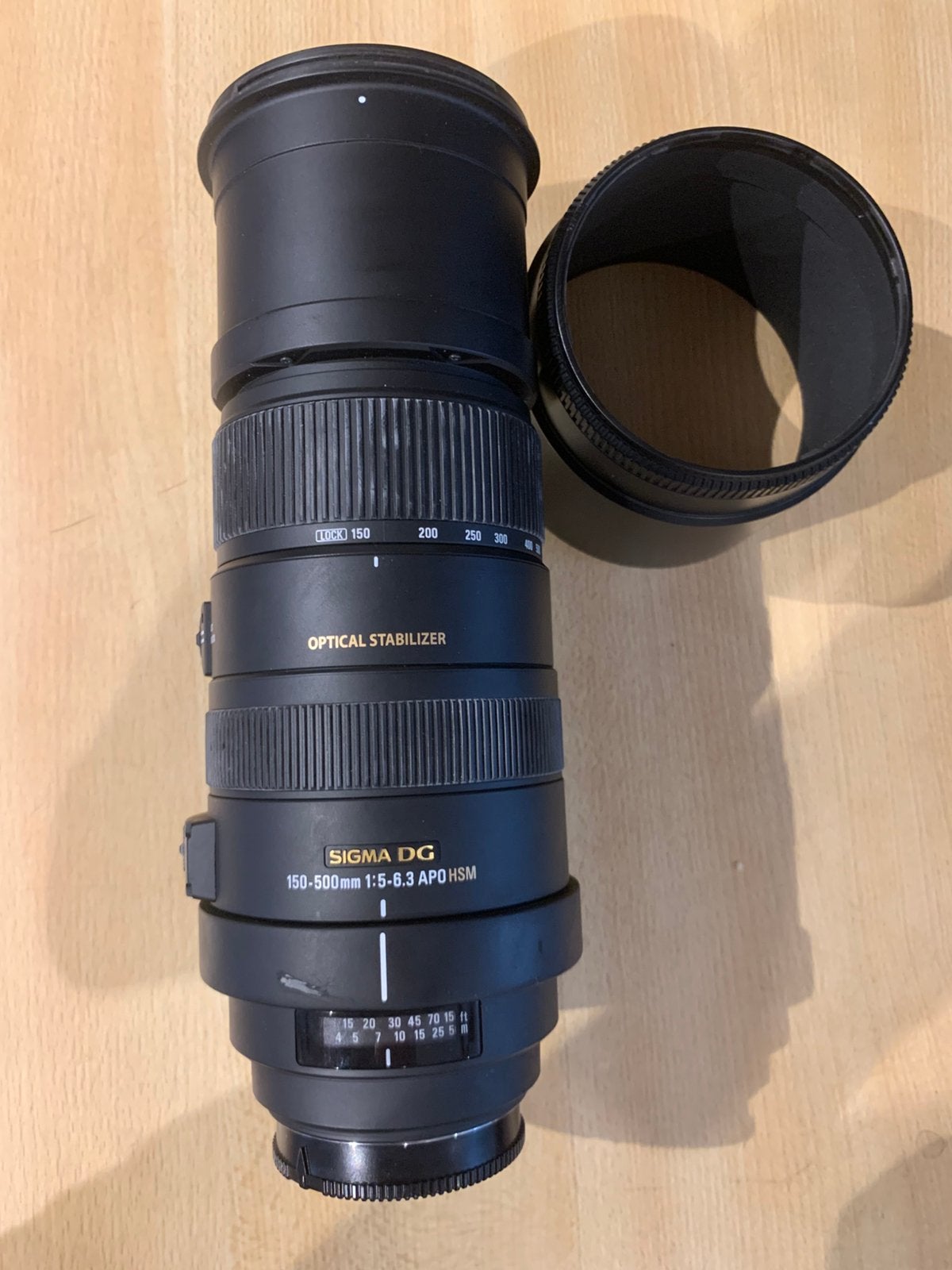 Sony SIGMA DG 150-500 mm 1:5-6.3 APO HSM  OPTICAL STABILIZER, TV, Hi-fi & Vidéo, Enlèvement
