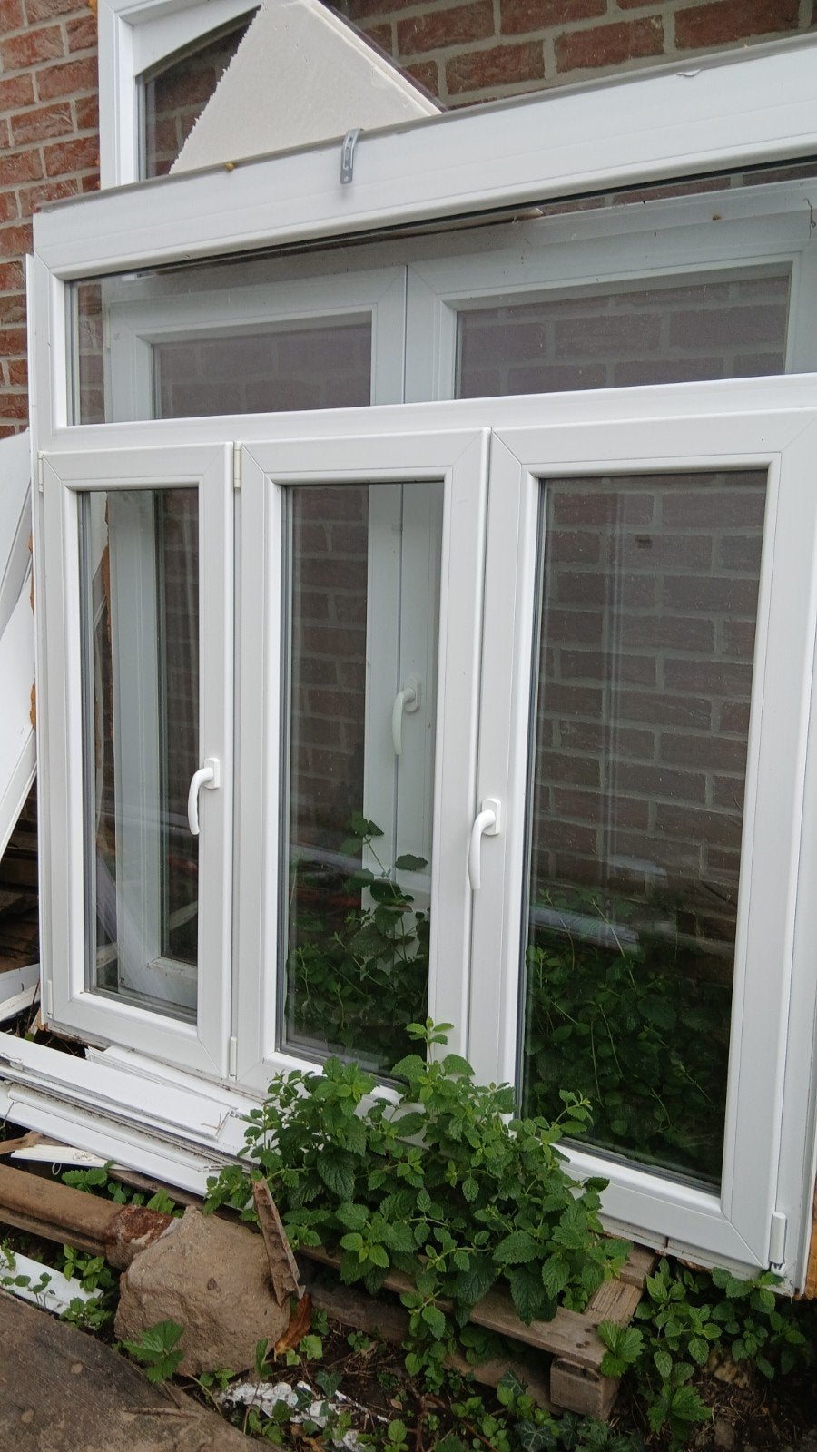 Chassis en pvc, Bricolage & Construction, Châssis & Portes coulissantes, Enlèvement