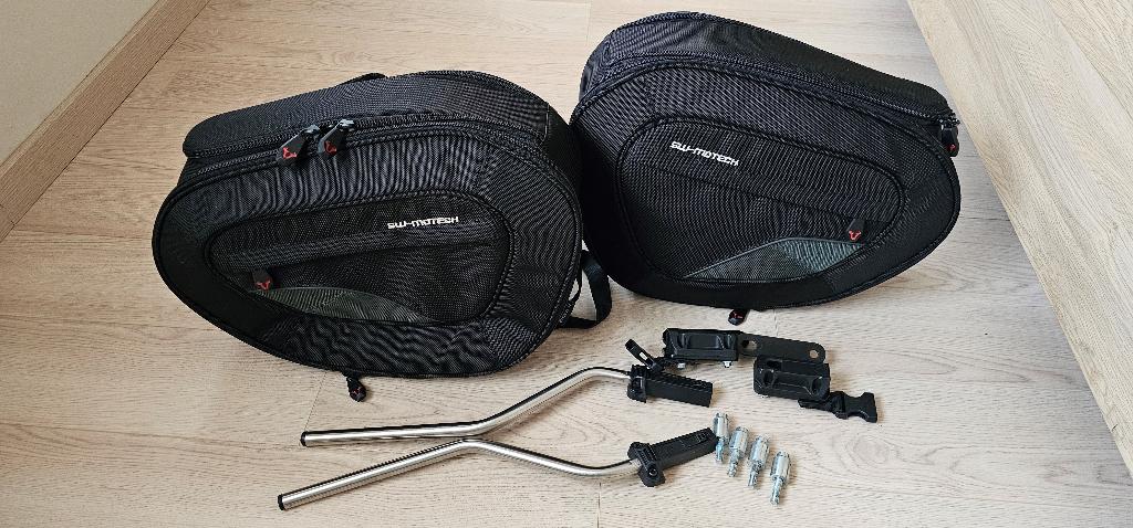SW-Motech zadeltassen, Motoren, Accessoires | Koffers en Tassen, Ophalen of Verzenden, Zo goed als nieuw