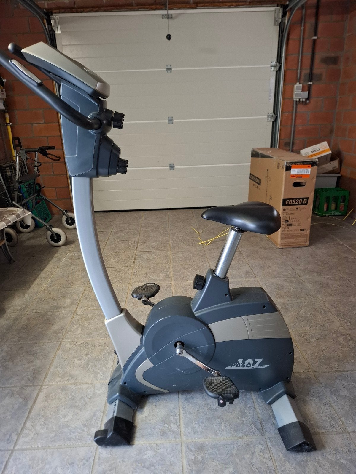 home trainer kettler in goede staat, Enlèvement, Utilisé, Autres matériaux, Vélo d'appartement