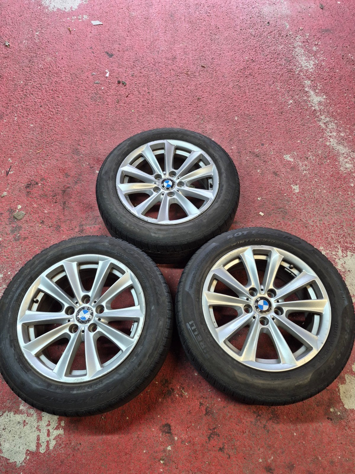 3 jantes BMW origine 17" série 5 F10 F11 5x120, Enlèvement, Utilisé, BMW