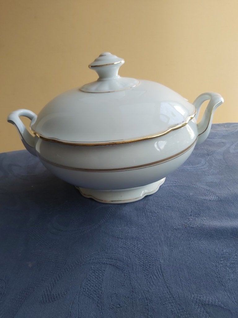 Soupière porcelaine VSK/USH 7788 vintage/Pas d'envoi, Antiquités & Art, Enlèvement
