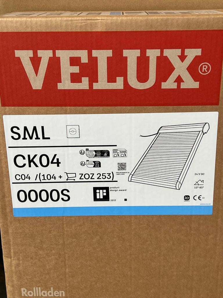 Titel: VELUX SML CKO4 starre rolluik — Electric N, Doe-het-zelf en Bouw, Ophalen