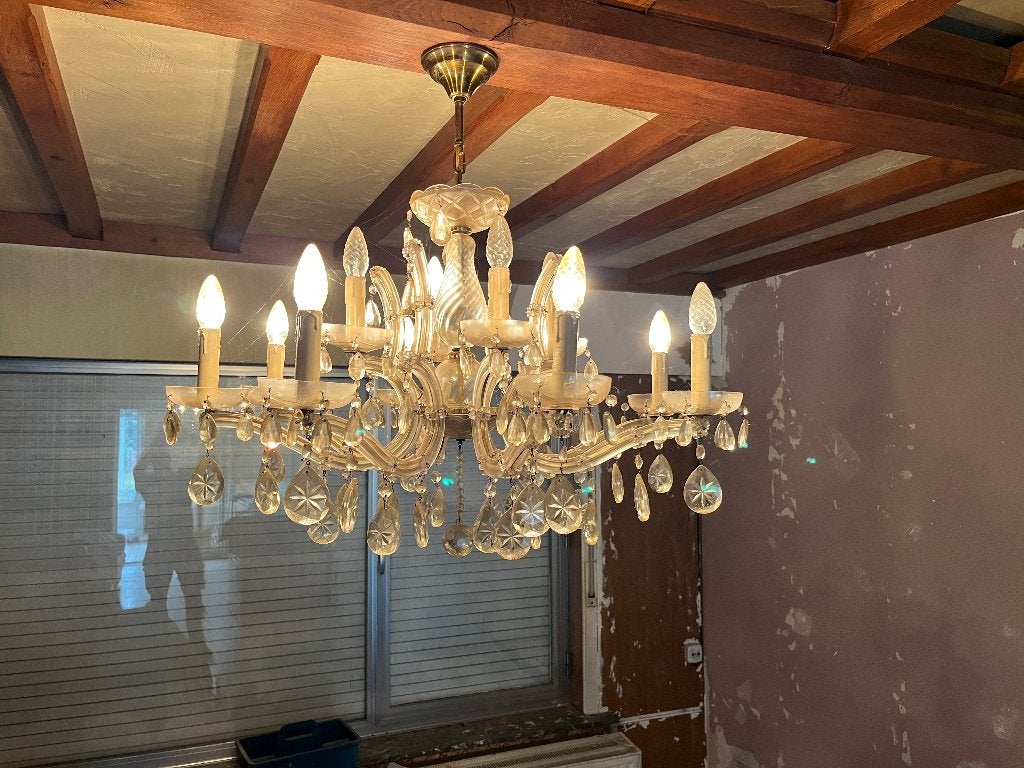 Lustres en verre, Enlèvement, Utilisé, Verre, E14 (petit)