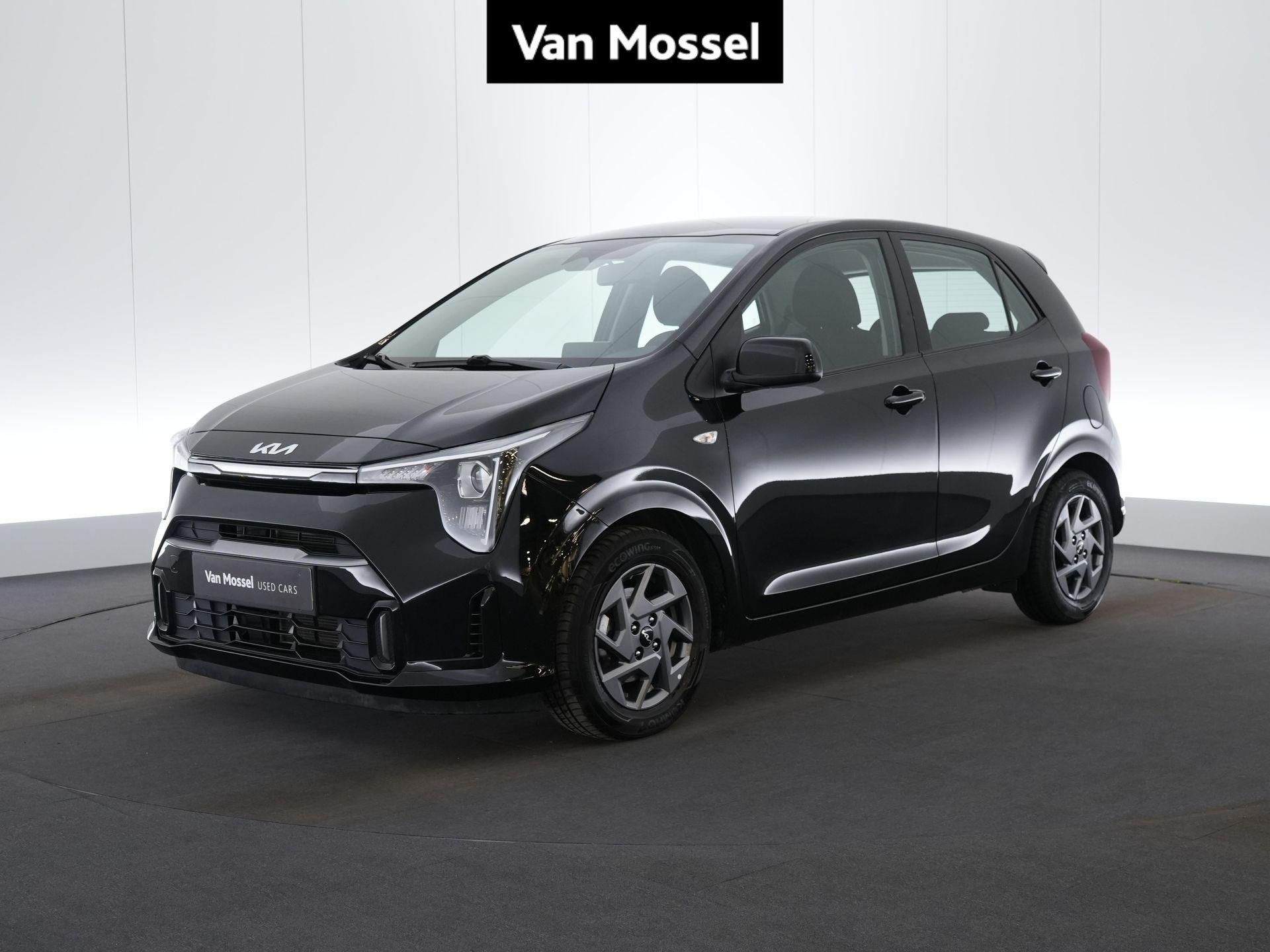 Kia Picanto 1.0 MPI 67 Pulse AMT - Actie - Promo -, Auto's, 4 zetels, Stof, Gebruikt, Zwart