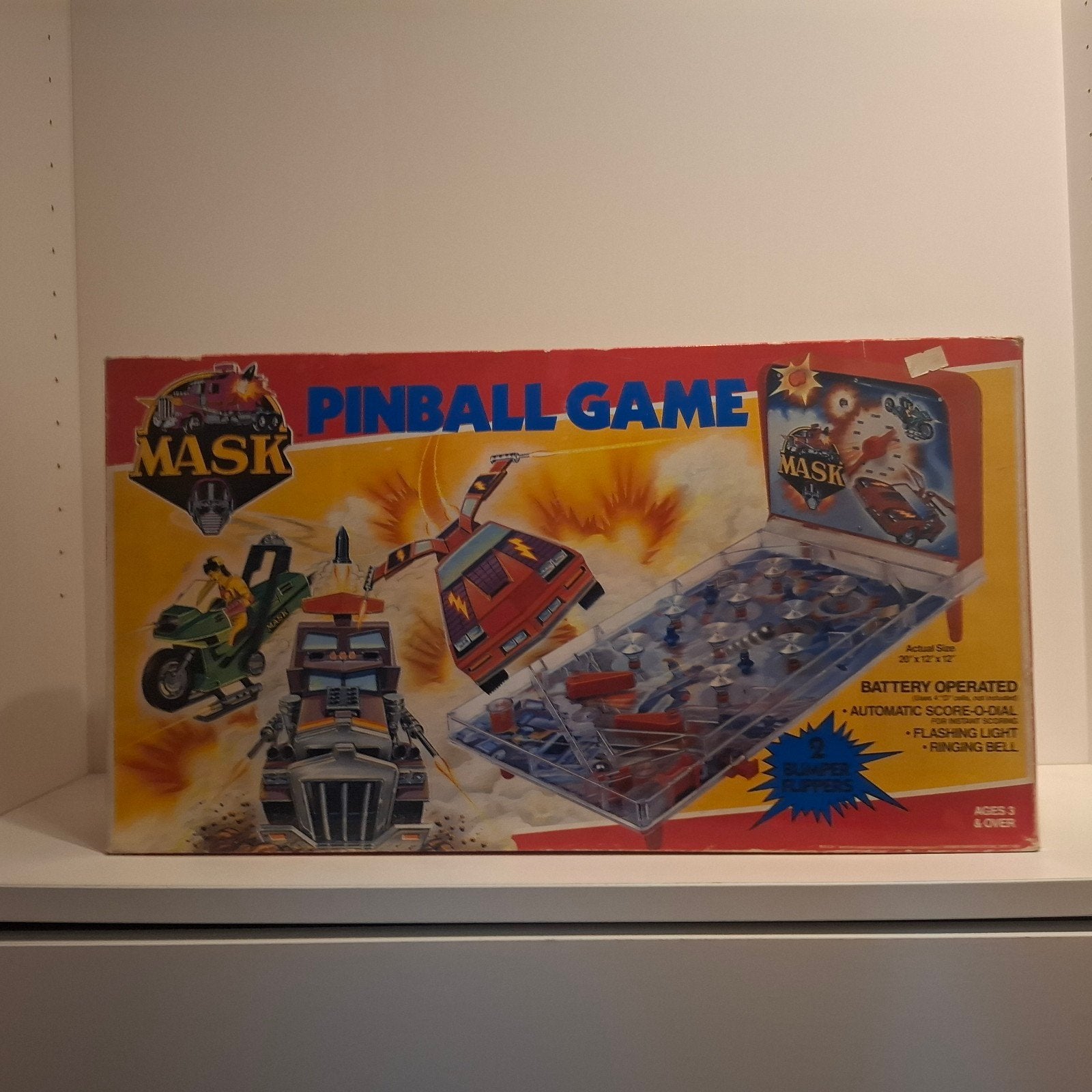 M.A.S.K pinball game, Kinderen en Baby's, Speelgoed | Actiefiguren, Ophalen of Verzenden