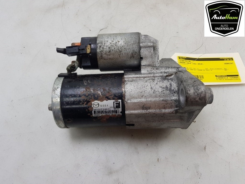 STARTMOTOR Mazda CX-3 (DJ / DK) (|M000T24971|S55118400|), Auto-onderdelen, Hitdorfer Straße 73
51371  Leverkusen, DE, Gebruikt