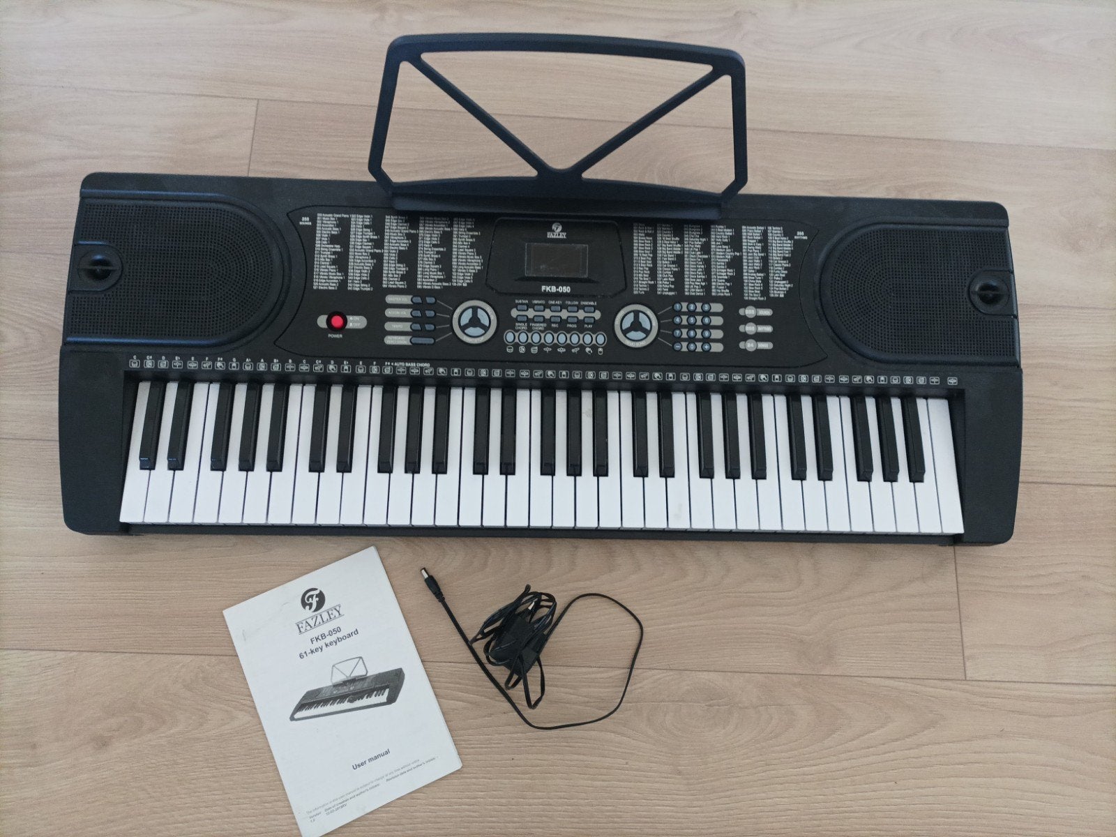 Fazley electronic keyboard FKB-50, Ophalen of Verzenden, Zo goed als nieuw, 61 toetsen, Overige merken