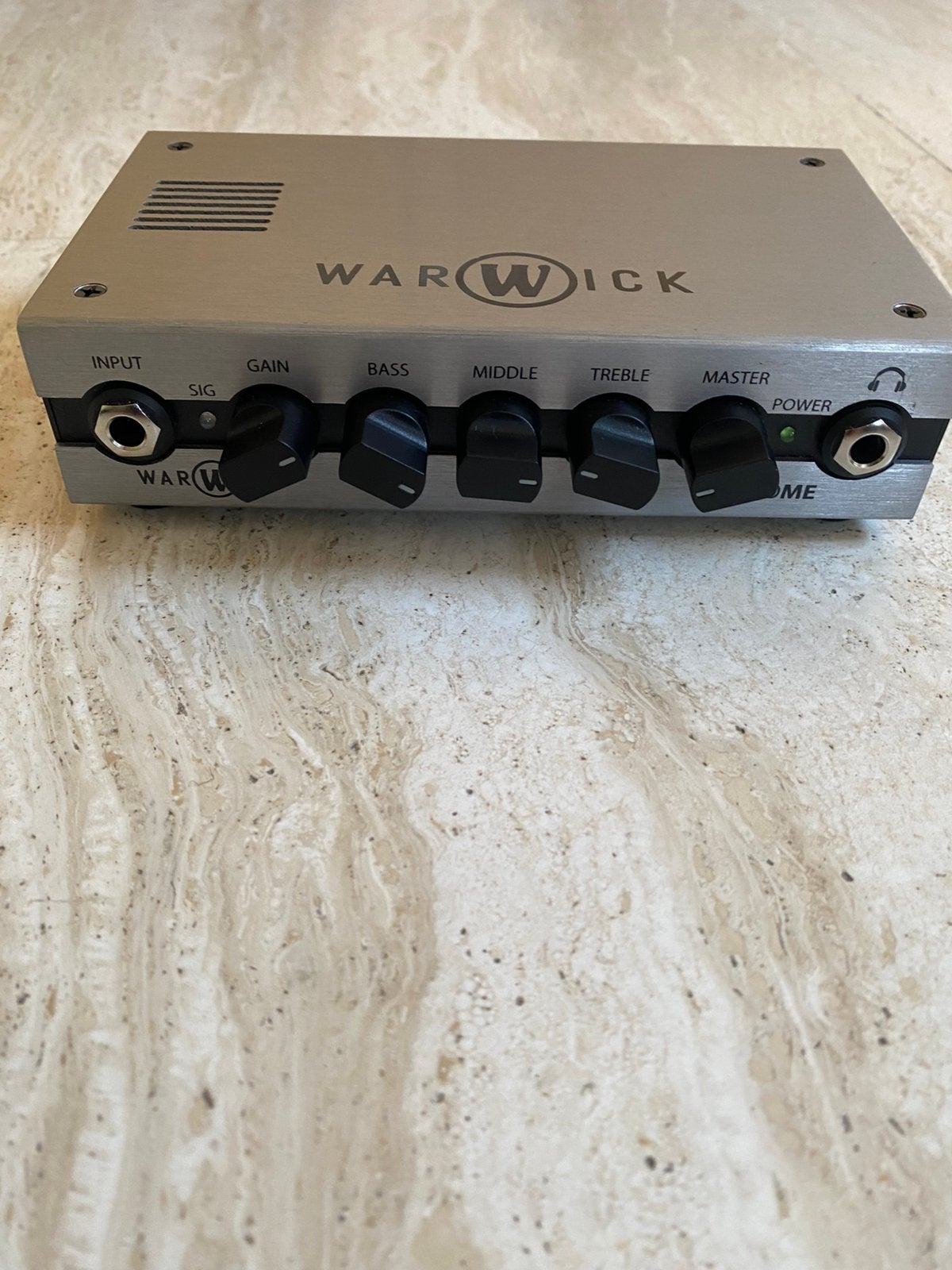 Warwick Gnome-200W Versterkerkop, Computers en Software, Geluidskaarten, Ophalen, Zo goed als nieuw