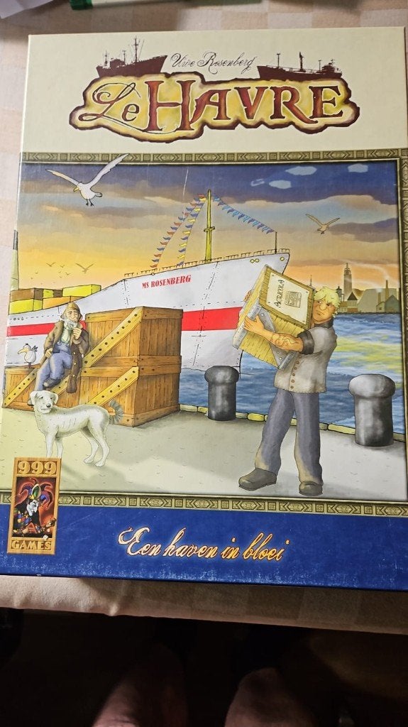 bordspel Le Havre van 999 games Uwe Rosenberg, Een of twee spelers, Ophalen of Verzenden, Nieuw, 999 games