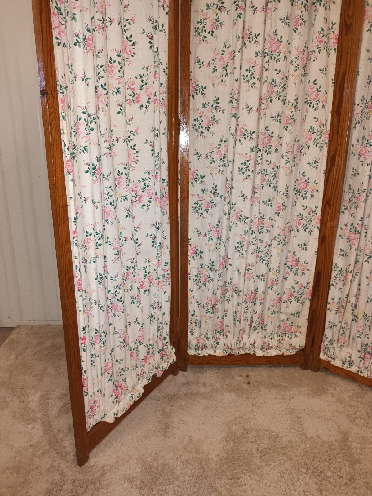 Vintage kamerscherm drieluik, Maison & Meubles, Enlèvement, ###, ###, ###