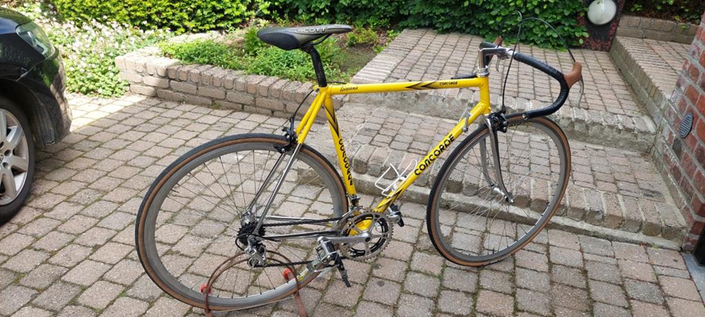 Bicyclette retro, Enlèvement